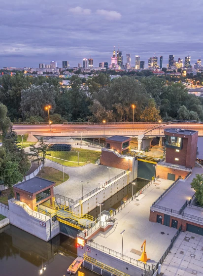 Sluice in Warsaw’s Praga Port