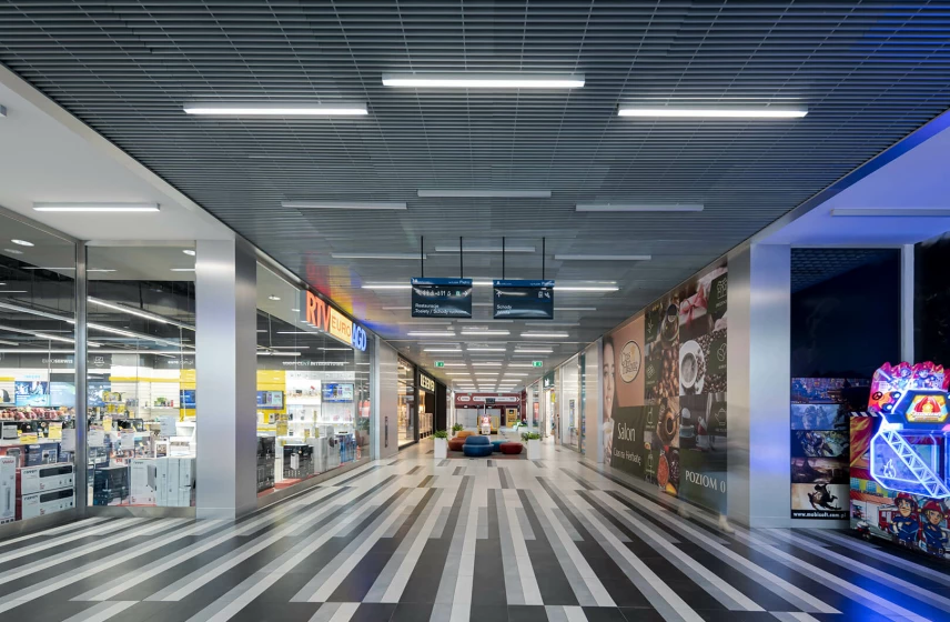 Modernizacja oświetlenia: Centrum Handlowe Gemini Park #4