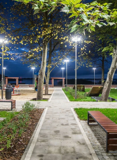 Playa del lago Dabie #1