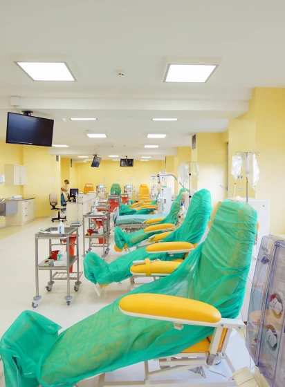 The Dialysis Station and the Nephrology Department of the Provincial Hospital #2