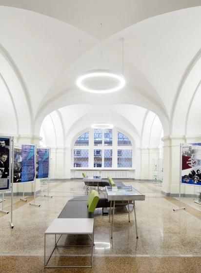 Modernisation de l'éclairage à l'Université technologique de Poméranie occidentale.