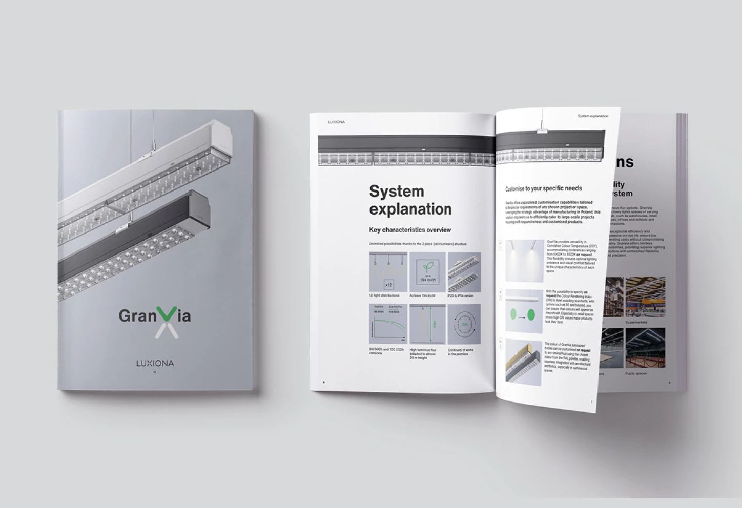 Vi presentiamo il sistema di illuminazione GranVia: Scoprite tutte le potenzialità del sistema nella nuova brochure GranVia