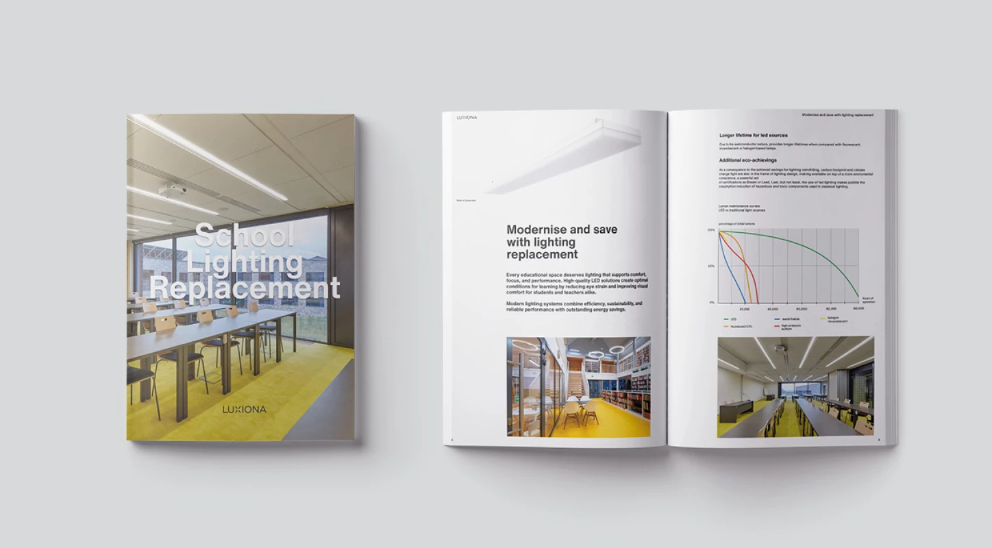 Modernise school lighting with Matrix Essential LED