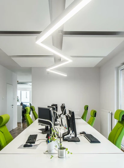 Illuminazione per uffici, Luce che garantisce comfort e produttività sul posto di lavoro.