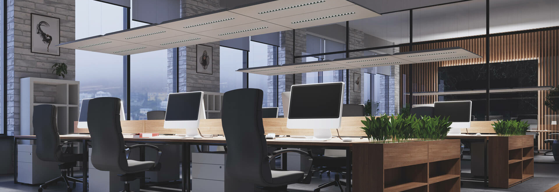 Acoustic Solutions: Elevating Comfort and Productivity with Sound-Absorbent Luminaires