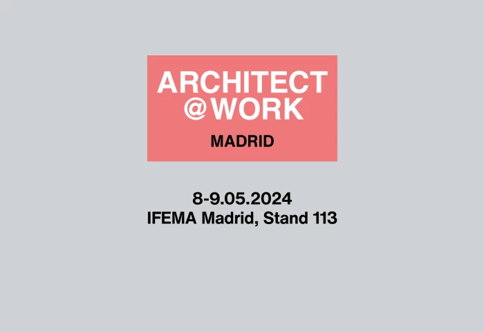 LUXIONA parteciperà ad Architect@Work Madrid, 8-9 maggio 2024!