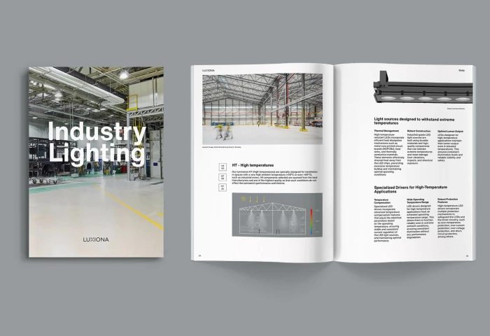 Wir präsentieren den neuen Katalog für industrielle Beleuchtung!