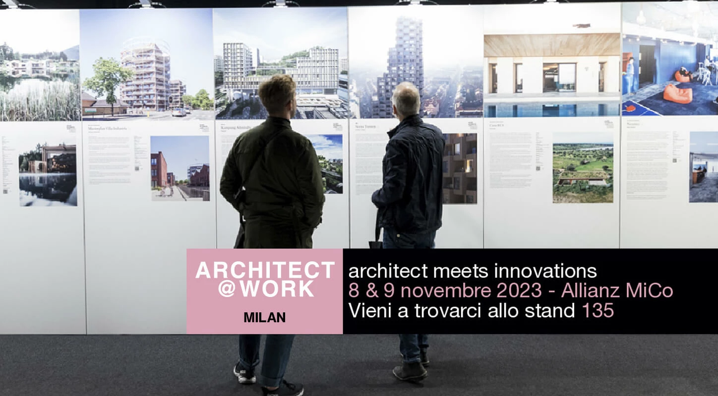 Luxiona all'ARCHITECT@WORK Milan, 8-9 novembre 2023!